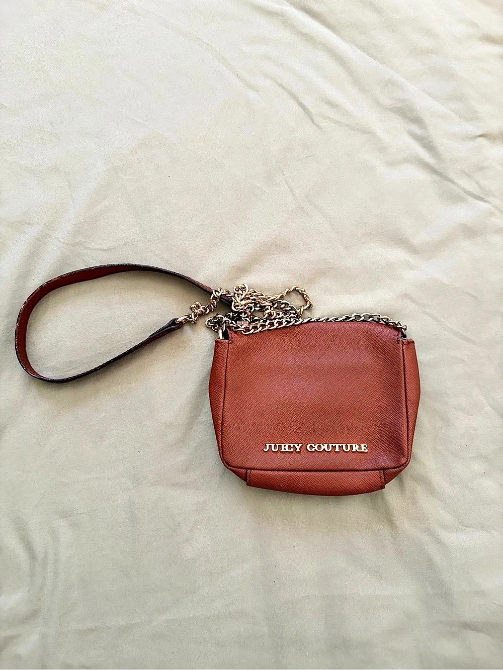Juicy Couture Brown Crossbody Mini Bag